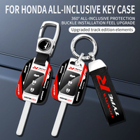 Étui à clés pliable antichoc en ABS haut de gamme pour Brio XRV CRV URV Jade Laipei Accord Civic Avenger Fit Odyssey FML CK-111801