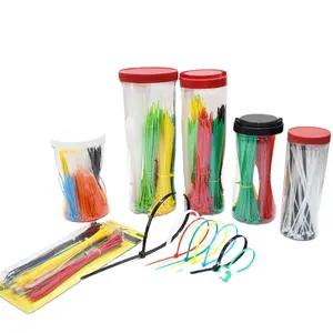 Volledige Maten 4 "~ 48" Inch Bevestiging Zelfsluitende Nylon66 Kabel Zip Ties, hittebestendige Verstelbare Plastic Kabel Bandjes