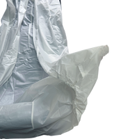 Protège-matelas jetable en vinyle tricoté imperméable, uni, 6 et 3 jauges, pour l'hôtellerie