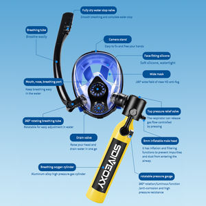 ชุดอุปกรณ์ดำน้ำแบบพกพา ถังออกซิเจนขนาดเล็ก ชุดถังดำน้ำแบบสกูบา - Product Image 5