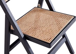 Bán buôn bền gấp nhà hàng Natual mây Ghế ăn có thể gập lại Ghế gỗ cho các sự kiện - Product Image 6