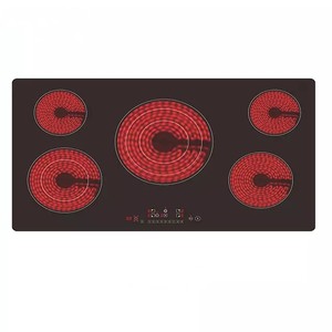 <span class=keywords><strong>Plaque</strong></span> de couverture noire, cuiseur à <span class=keywords><strong>Induction</strong></span> Commercial de nouilles Ramon 5 brûleurs - Product Image 6