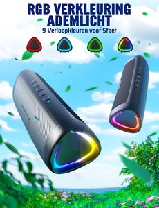 Xách Tay Âm Bass Lớn <span class=keywords><strong>Bluetooth</strong></span> Loa HD Âm Thanh RGB IPX5 Không Thấm Nước Thời Gian Chơi TWS Ghép Nối Đảng Loa Cho Nhà Ngoài Trời Bãi Biển - Product Image 5