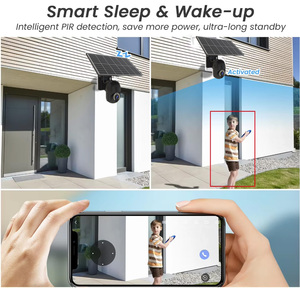 Ptz 4MP Không Dây Năng Lượng Mặt Trời Bảng Điều Khiển Wifi 4G Máy Ảnh Được Xây Dựng Trong Pin Màu Tầm Nhìn Ban Đêm IP66 Không Thấm Nước An Ninh Ngoài Trời Năng Lượng Mặt Trời Máy Ảnh - Product Image 2