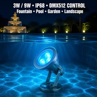 Transformateur DC étanche IP68 en acier inoxydable moulé pour éclairage paysager LED, alimentation de piscine 12V 24V, utilisation extérieure
