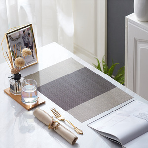 Sets <span class=keywords><strong>de</strong></span> table rectangulaires résistants à la chaleur, multicolores, antidérapants, lavables, protection pour table <span class=keywords><strong>de</strong></span> salle à manger et cuisine - Product Image 4