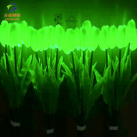 Grosir lampu dekorasi Festival dalam ruangan luar ruangan IP65 warna-warni LED Reed bunga buatan mawar lampu Tulip