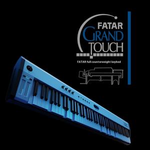 คีย์บอร์ดดิจิตอล <span class=keywords><strong>Midiplus</strong></span> X8H III ระดับมืออาชีพ 88 คีย์ พร้อมระบบถ่วงน้ำหนักแบบเต็มคีย์ คีย์บอร์ดแบบค้อนหนัก Fatar สำหรับควบคุมการเล่นดนตรี - Product Image 5