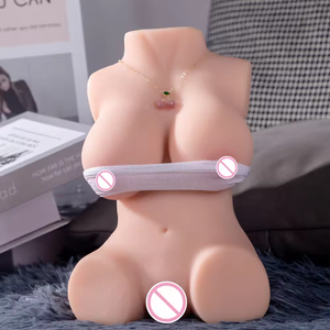 Muñeca Sexual Anal <span class=keywords><strong>de</strong></span> 1.56 kg, Vagina <span class=keywords><strong>de</strong></span> Goma, Muñeca Inflable <span class=keywords><strong>de</strong></span> Medio Cuerpo para Hombres, Realista, Suave al Tacto, Simula Glúteos Femeninos - Product Image 3