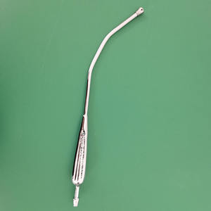 चिकित्सा स्टेनलेस स्टील यांकक जल निकासी ट्यूब मूत्र सक्शन कैथेटर - Product Image 3