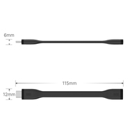 Câble USB-C FPC blindé haute durabilité avec connecteur rotatif à 180°, résistant, 100W PD, 40 Gbit/s, 4K60Hz, ultra-court, vente en gros usine