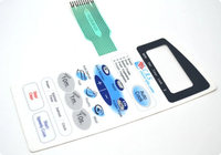 Keypad Karet Membran Pabrik Jubaolai Tata Letak 4x4/1x4/3x4/4x5 Panel Ekspansi MCU Pemasangan Keyboard Elektronik DIY