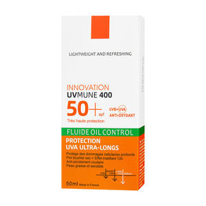 Protector Solar UVMUNE 400 SPF 50+ en Oferta, Control de Grasa, Protección UVA/UVB, Acabado Mate, Bloqueador Solar Facial para Piel Grasa, 50 ml - Product Image 6
