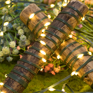 Guirlandes lumineuses <span class=keywords><strong>de</strong></span> Noël en fil <span class=keywords><strong>de</strong></span> cuivre à brancher - Guirlandes féériques étanches <span class=keywords><strong>pour</strong></span> intérieur et extérieur, <span class=keywords><strong>pour</strong></span> la décoration <span class=keywords><strong>de</strong></span> l'arbre <span class=keywords><strong>de</strong></span> Noël, des fenêtres et des fêtes - Product Image 5