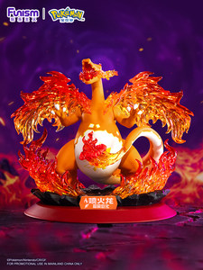 Funism Playism Baokemeng Drago Sputafuoco Portatile <span class=keywords><strong>Ibrahim</strong></span> Moru Bekkachu con Fantasma Geng in Materiale ABS Ornamenti in Scatola - Product Image 4