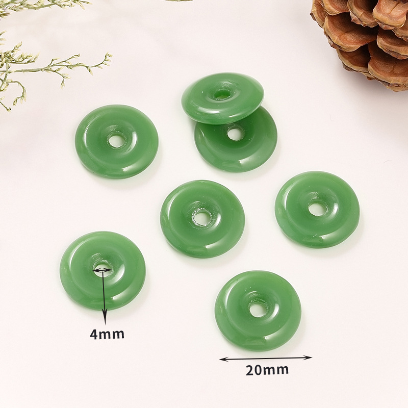 14 Dark green safety buckle, 20mm