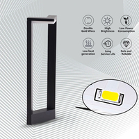 Lampe de jardin LED extérieure 10W en aluminium étanche, lampadaire de jardin, éclairage de chemin pour villa, cour, jardin