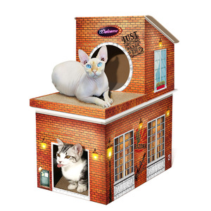 <span class=keywords><strong>Abri</strong></span> pour <span class=keywords><strong>chat</strong></span> Zhejiang écologique en <span class=keywords><strong>carton</strong></span> mignon maison à gratter pour animaux de compagnie grand stockage intérieur maison en <span class=keywords><strong>carton</strong></span> pour <span class=keywords><strong>chat</strong></span> - Product Image 6
