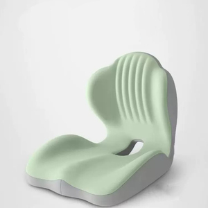 <strong>Shell</strong> Integrated Seat <strong>Cushion</strong> &amp; Backrest, Waist Support, Comfortable for Long Sitting, for Office Chair &amp; Car - Product Image 5