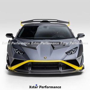 Lèvre avant en fibre de carbone sèche de Style Vorstein Vrs pour <span class=keywords><strong>Lamborghini</strong></span> Huracan <span class=keywords><strong>STO</strong></span> - Product Image 2