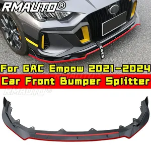 Kit carrosserie pour GAC Empow 2021-2024, spoiler de pare-chocs avant, noir brillant-jaune, style sport, couvre-pare-chocs avant, accessoires de voiture - Product Image 2