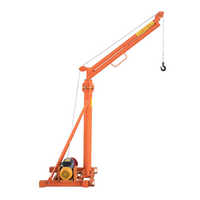 Rotation de 360 degrés petite mini grue extérieure d'ascenseur de construction