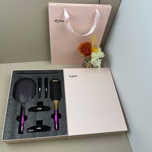 Peine de lujo con cojín de aire, peine de peluquería de dientes anchos, anticaída del cabello, antiestático, peine de masaje, regalos con impresión por transferencia térmica - Product Image 2