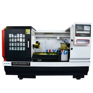 Präzision China 1000mm 1500mm GSK CNC Drehmaschine horizontale Flach bett CK6160 Preis zu verkaufen