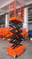 Plateforme élévatrice mobile de 5 m, 5,9 m, 6,8 m de hauteur, mini-ciseaux électriques pour supermarché