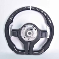 Volant de voiture en fibre de carbone pour BMW F01 F07 F30 F10 F15 F36 F20 F22 F44 F32 M3 M4 M5 M6 E92 E90 E70 M Volant sport