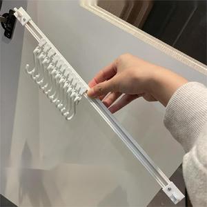 Wall Mounted Kitchen Hook Rack Self-adhesive Hangers <strong>Rail</strong> Sliding Kitchen <strong>Utensils</strong> Spoon Shovel Chopping Board Robe Towel Hooks - Product Image 2