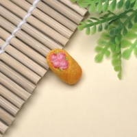 Cabochon plat en résine, motif fleur kawaii, gâteau, pain, simulation d'aliments, fournitures d'art, accessoires de décoration pour loisirs créatifs DIY