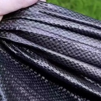 Toile de paillage paysagère anti-mauvaises herbes en PP, aiguilletée, durable, avec service de découpe