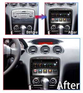 Autoradio multimédia portable Android 2 Din pour Peugeot 408 <span class=keywords><strong>308</strong></span> <span class=keywords><strong>SW</strong></span> 2012-2016 Navigation GPS Carplay DSP 4G - Product Image 2