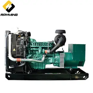 Fornitore di fabbrica 50hz 100kw generatore Diesel 125kva generatori di corrente Set con motore Volvo TAD532-GE per il sud Africa