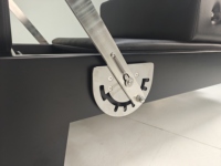 Equipo de Pilates Clásico de Madera de Roble con Acabado Pintado en Negro para Entrenamiento de Core y Pilates, Suministro de Fábrica