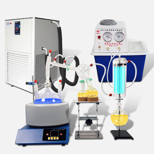 Flacon d'évaporation à fond rond <span class=keywords><strong>de</strong></span> 5 litres avec piège à froid avec agitateur magnétique SPD-5L Lab Short Path Distillation - Product Image 2