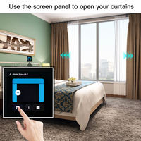 T6E 2023 tuya maison intelligente zigbee passerelle 4 pouces écran tactile panneau de commande interrupteur mural