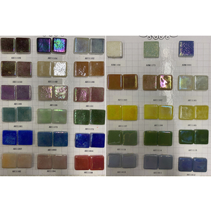 Kính Mosaik Châu Âu Phong Cách Smalti Khảm Gạch 23X23Mm Khảm Châu Âu - Product Image 1