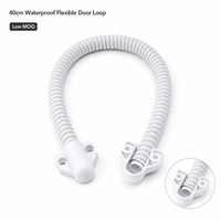 Protector de Cables Flexible Corrugado de 40cm, Impermeable, de ABS, para Cerraduras Inteligentes y Sistemas de Control de Acceso