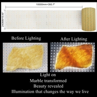 Lámina de Luz LED Flexible Ultra Larga de 10M, DC24V, 528 LED, Alta Eficiencia, Retroiluminación para Encimeras de Mármol, Iluminación Arquitectónica