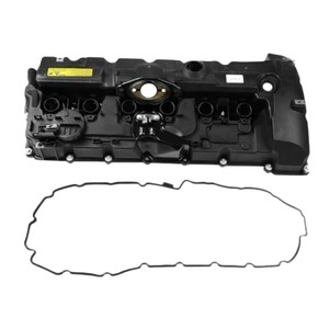 ฝาครอบวาล์วเครื่องยนต์ BMW 11127552281พลาสติกสำหรับ N52 E70 E82 E90 X3 X5อะไหล่ทดแทน - Product Image 1