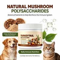 Achat en gros, faible MOQ, poudre de champignon Turkey Tail à haute puissance de bêta-glucane pour la santé intestinale