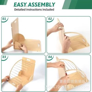 <b>Wooden</b> Magazine Rack With 8+ Layers Durable Office Organizer For Documents And <b>Books</b> - Product Image 2