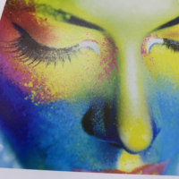 Rouleau de papier photo en gros Rc satiné double face premium brillant colorant pigment imperméable