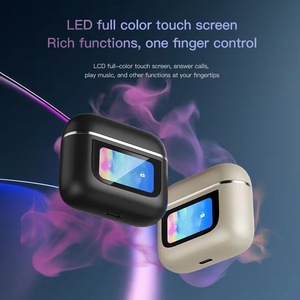 ขายร้อน LCD หน้าจอสัมผัสหูฟังไร้สายหูฟังตัดเสียงรบกวน TWS หูฟังสําหรับเล่นเกม - Product Image 2