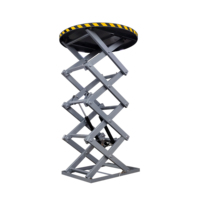 Nouvelle plateforme élévatrice de scène pour festivals/concerts ZHONGXIANG, fabriquée en Chine, avec rotation à 360°, table élévatrice à ciseaux hydraulique mobile