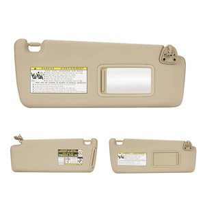 Toyota Highlander Sun Visor 74320-48260-A0 Beige Right Side Car <b>Interior</b> Roof <b>Accessory</b> - Product Image 2