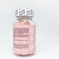 Gummies OEM Beauté 60 pièces saveur fruits-cacahuètes, Pro Collagène, Vitamine C, Biotine pour Cheveux, Peau et Ongles, pour Adultes