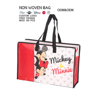 Bolsa de compras reutilizable ecológica de alta calidad, logotipo personalizado OEM, bolsas no tejidas personalizadas para marcas conocidas - Product Image 3